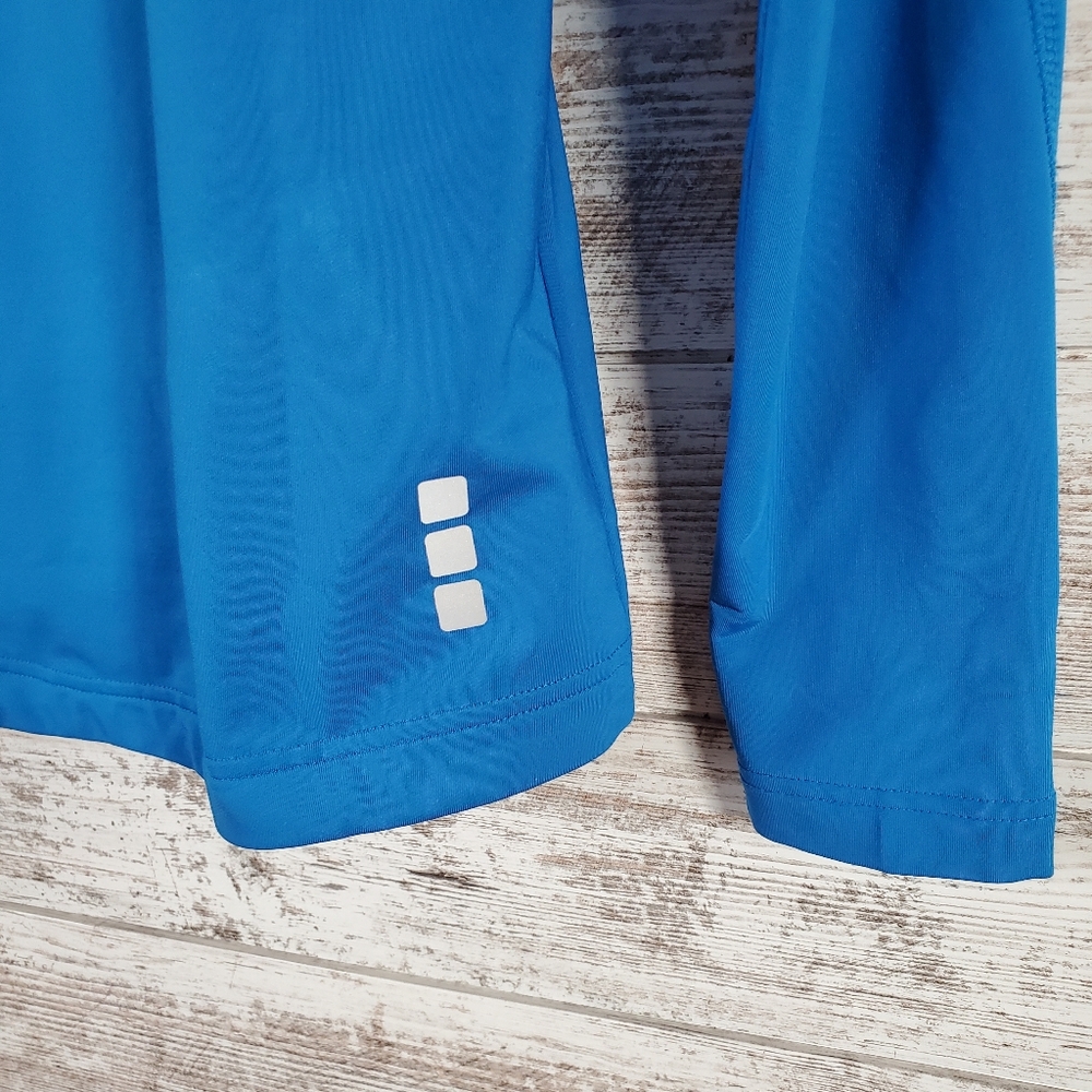 Elevate 1/4 Zip Performance Top Blue Gitchi Gummi Lake Superior Soccer - Picture 5 of 11